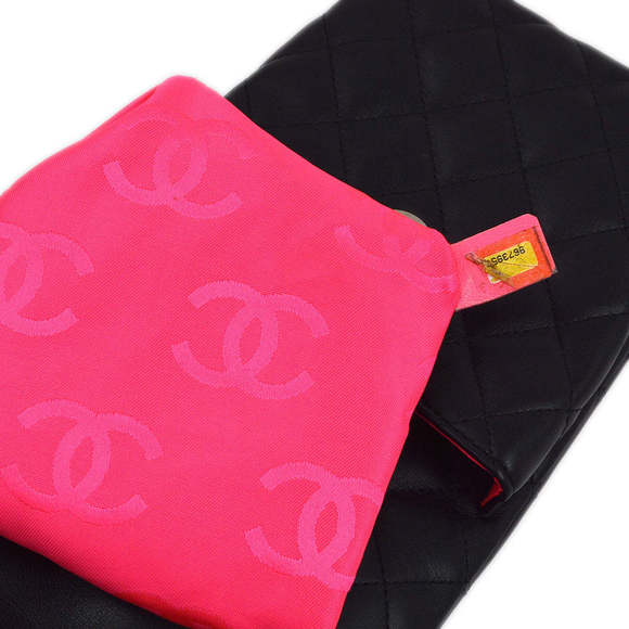 CHANEL Black Calfskin Cambon Ligne Shoulder Bag 162462 - Picture 8 of 10